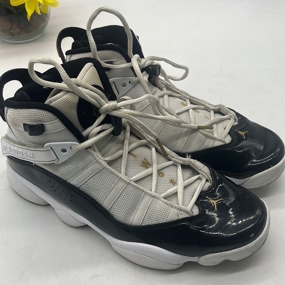 Jordan - Nike Air Jordan 6 Rings Concord 2019 Vintage Sneakers Size 9. NK3549